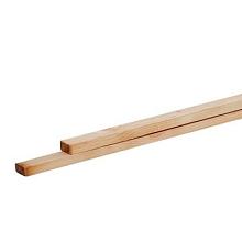 W06667 Midden-Europees vuren fijnbezaagde panlat 2,4 x 4,8 x 250 cm, groen geïmpregneerd.