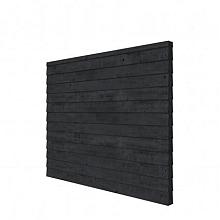 W46951 Douglas wandpakket t.b.v. dubbelzijdige wand Comfort/DHZ 278,5x224 cm, zwart geïmpregneerd.