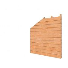 1022914 Douglas wandpakket t.b.v. dubbelzijdige zijwand kapschuur Comfort, kleurloos geïmpregneerd.