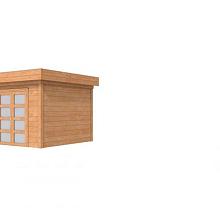 1004356 Douglas Topvision Roek, 298 x 298 cm, onbehandeld.