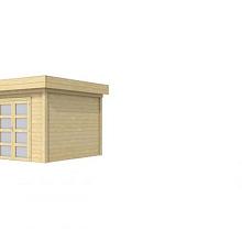 1001710 Vuren Topvision Bosuil, 300 x 300 cm, onbehandeld.