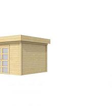 1001806 Vuren Topvision Parelhoen, 400 x 300 cm, onbehandeld.