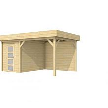 1001656 Vuren Topvision Kiekendief, 200 x 300 en luifel 300 cm, onbehandeld.