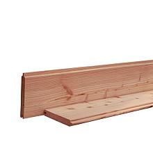W31670 Douglas geschaafd blokhutprofiel 2,8 x 19,5 x 224 cm, onbehandeld.