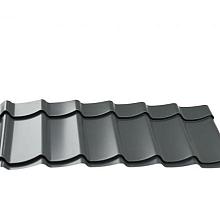 W15517 Dakpanplaten t.b.v. Douglasvision kapschuur Comfort 405 x 320 cm, (16 M2), antraciet.