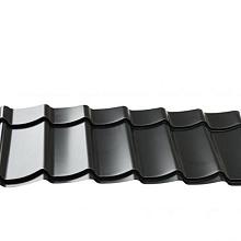 W15417 Dakpanplaten t.b.v. Douglasvision kapschuur Comfort 405 x 320 cm, (16 M2), zwart.