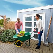 1011382 Vuren stelkozijn universeel t.b.v. enkele of dubbele deur, onbehandeld.