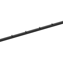 1052659 Hillfence metalen paal, inclusief aansluitingset en afdekkap, 6 x 4 x 240 cm, zwart.