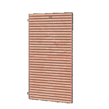 1050384 Douglas deur Elan stalen frame 100x180 (Actie 07-02-2025)