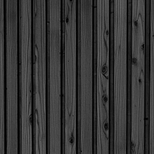 1060632 Woodvision Triple profiel vuren enkelzijdige wand B, 228,5 x 224 cm, zwart geïmpregneerd.