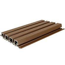 1061643 NTW gevelbekleding Castellation PRO35 Teak 3.3x21.5x230cm 