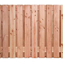 1063111 Douglas geschaafd plankenscherm 21-planks 16 mm, 180 x 130 cm t.b.v. betonsysteem, onbehande