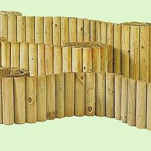 1063065 Rolborder Ø 5 x 30 x 250 cm, groen geïmpregneerd.