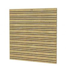 1063091 Vuren tuinscherm Flux Excellent, 180 x 180 cm, groen geïmpregneerd.