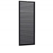 1054997 Shutterscherm Excellent vuren, 90 x 224 cm, zwart gespoten.