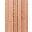 1060622 Redvision geschaafde plankendeur op verstelbaar stalen frame, 16 mm, 100 x 195 cm.