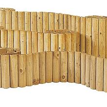1063064 Rolborder Ø 5 x 20 x 250 cm, groen geïmpregneerd.