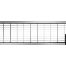 310312 - Maasrooster RVS 30/10, L=100cm