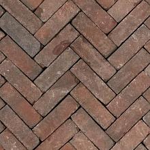 Gebakken, getrommelde klinker Werkhoven 21x6.8x8cm