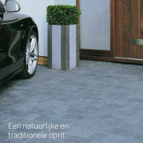 Natuursteen Elemental Paviors Charcoal getrommeld WVB 4cm