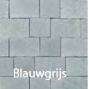 Natuursteen Elemental Paviors Blauwgrijs getrommeld WVB 4cm