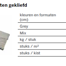 Natuursteen sierelement Kandla Grey 100x40x3-5cm MAANDPRIJS