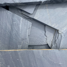 Flagstones Black Night ca. 6-11 st./m² x ca. 1,5-4 cm - Aantal m² per pallet is een richtlijn afhank