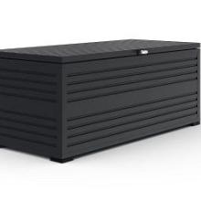 Orion Sit & Store - Aluminium opbergbox Antraciet 284 liter