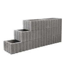 Circelflor groot Grijs 48x38x30cm