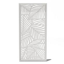 Aluminium overkapping accesoires -  Designpanelen Wit/blad-design 300cm
