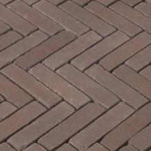 Gebakken getrommelde dikformaat  Staphorst 20x6.5x6cm