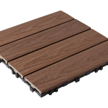 NewTechWood composiet kliktegel Teak 30x30cm