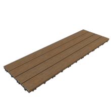 NewTechWood composiet kliktegel Teak 30x90cm