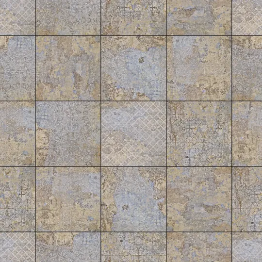 Cerasun Catania decor Multi 60x60x4cm