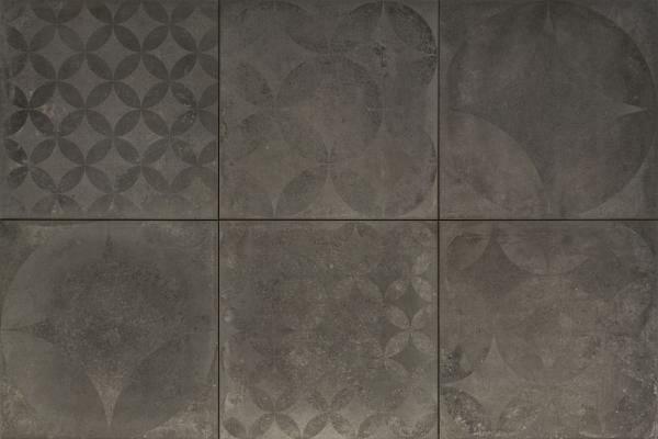 Cerasun Concrete Decor Graphite 60x60x4cm