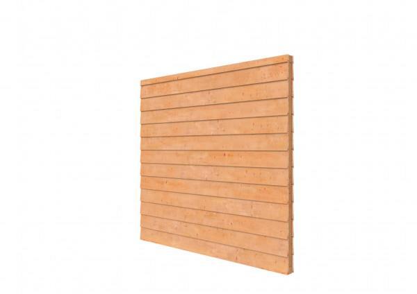 1022859 Douglas wandpakket t.b.v. dubbelzijdige wand Comfort/DHZ 246,5x224 cm, kleurloos geïmpregnee