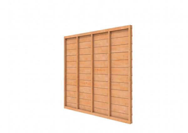 1022858 Douglas wandpakket t.b.v. enkelzijdige wand Comfort/DHZ 246,5x224 cm, kleurloos geïmpregneer