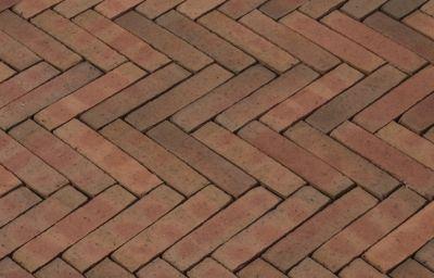 Gebakken strakke dikformaat Bergharen 20x6.5x8cm