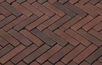 Gebakken getrommelde dikformaat Balkbrug 20x6.5x6cm