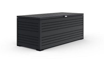 Orion Sit & Store - Aluminium opbergbox Antraciet 590 liter